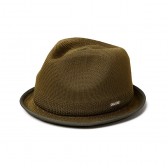 DELUXE CLOTHING-VITO MESH HAT - Olive