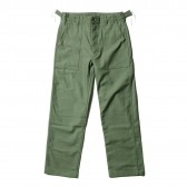 ENGINEERED GARMENTS-EG Workaday Fatigue Pant - Cotton Reversed Sateen - Olive