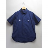 MOUNTAIN RESEARCH-B.D. S:S - Cotton broad - Navy