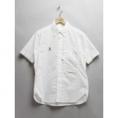 MOUNTAIN RESEARCH-QD Shirt S:S - 速乾- White