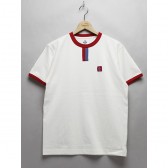 MOUNTAIN RESEARCH-Trim Tee - White × Red