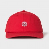 STUSSY-Contrast Strap Cap - Red