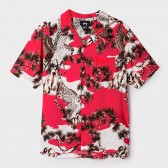 STUSSY-Falcon Shirt - Red