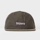 STUSSY-Logo Fusion Cap - Black