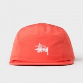 STUSSY-Micro Ripstop Camp Cap - Red