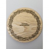 Anarcho Cups 018 - Wood Lid (for Bowl) - Beige