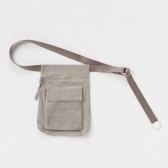 Hender Scheme-waist belt bag - Light Gray