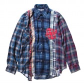 Rebuild by Needles - 7 Cuts Flannel Shirt
