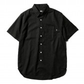 STUSSY-Classic Linen Shirt - Black