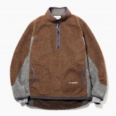 and wander-air wool pullover - Brown