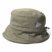 and wander-cotton nylon ox hat - Khaki