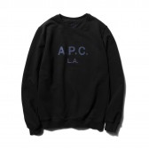 A.P.C.-A.P.C. L.A. スウェットシャツ - Black