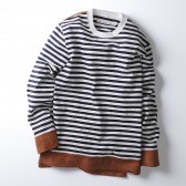 CURLY-CONFUSED LS BORDER TEE