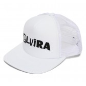 ELVIRA-CUT OUT TRACKER CAP - White