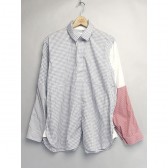 MOUNTAIN RESEARCH-Cricket Shirt - Gingham Check - Gray