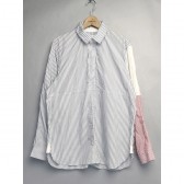 MOUNTAIN RESEARCH-Cricket Shirt - London Stripe - Gray