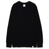 BEDWIN-L:S C-NECK THERMAL T 「GREEN」 - Black