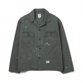 BEDWIN-L:S MILITARY SHIRT JACKET 「CLIFF」 - Olive
