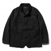 NGINEERED GARMENTS-Coverall Jacket - Cotton Double Cloth - Black
