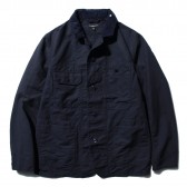NGINEERED GARMENTS-Coverall Jacket - Cotton Double Cloth - Dk.Navy