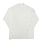 N.HOOLYWOOD-972-KT01-067 pieces MOCK NECK KNIT - White