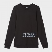 STUSSY-Stussy Shadow App Crew - Black