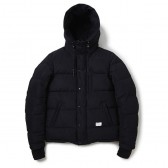 BEDWIN-HOODED DOWN JACKET 「QUINE」 - Black