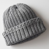 CURLY-CLOUDY KNIT CAP