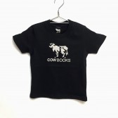 COW BOOKS-Kids Tshirt - Black × Gray