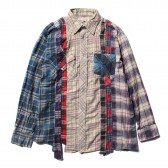 Rebuild by Needles - 7 Cuts Flannel Shirt - XSサイズ