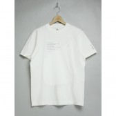 MOUNTAIN RESEARCH-Back Packer's Tee - White