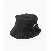 and wander-60:40 cloth hat - Black