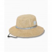 and wander-paper cloth hat - Beige