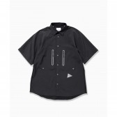 and wander-tech short sleeve shirt (M) - Black