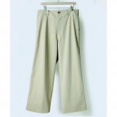 AURALEE-WASHED FINX LIGHT CHINO WIDE PANTS - Ivory