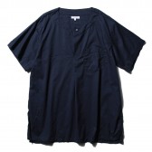 ENGINEERED GARMENTS-MED Shirt - High Count Cotton Lawn - Dk.Navy