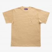 NEPENTHES Purple Label - N Emb. Pocket Tee - Camel