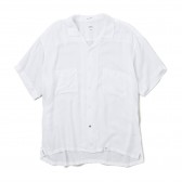 BEDWIN-S:S OPEN COLLAR SHIRT OW 「ROGERS」 - White