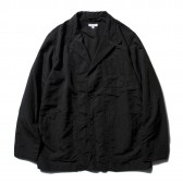 ENGINEERED GARMENTS-Loiter Jacket - 4-Ply Nylon Taslan - Black