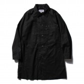 EG Workaday Shop Coat - Cotton Linen - Black
