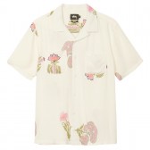 STUSSY-Hana Printed Shirt - White