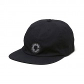 BEDWIN-6 PANEL BASEBALL CAP 「GREG」 - Black
