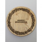 MOUNTAIN RESEARCH-Anarcho Cups 017 - Wood Lid (for Cup & Mug) : Wreath - Beige