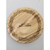 MOUNTAIN RESEARCH-Anarcho Cups 020 - Wood Lid (for Solo) : Wreath - Beige