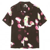 STUSSY-Jelly Fish Printed Shirt - Black