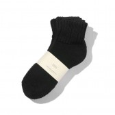 UNIVERSAL PRODUCTS-3P COLOR SOCKS - Black