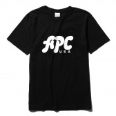 A.P.C.-Marky Tシャツ - Black