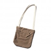 ENGINEERED GARMENTS-Shoulder Pouch - Brushed HB - Brown