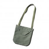 ENGINEERED GARMENTS-Shoulder Pouch - Cotton Double Cloth - Olive