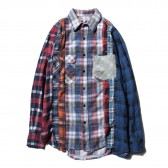 Rebuild by Needles - 7 Cuts Flannel Shirt - Sサイズ